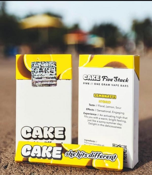 Buy Lemonatti 3rd Gen Cake Bars – 5 Stacks Each Pack (HYBRID)